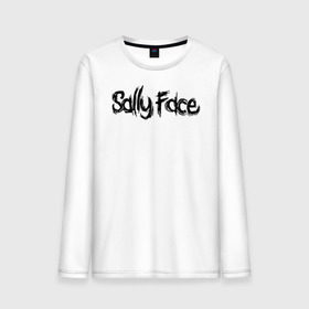 Мужской лонгслив хлопок с принтом SALLY FACE в Курске, 100% хлопок |  | Тематика изображения на принте: 