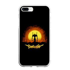 Чехол для iPhone 7Plus/8 Plus матовый с принтом Neon Genesis Evangelion в Курске, Силикон | Область печати: задняя сторона чехла, без боковых панелей | captain | child | evangelion | gehirn | genesis | langley | neon | nerv | rebuild | second | soryu | аска | второе | дитя | ева | евангелион | капитан | лэнгли | пилот | сорью