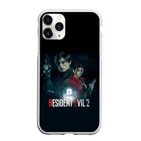 Чехол для iPhone 11 Pro матовый с принтом Resident Evil 2 в Курске, Силикон |  | 2 | biohazard | claire | evil | horror | raccoon | resident | survival | t virus | t вирус | выживание | зла | кеннеди | клэр | леон | обитель | раккун | редфилд | скотт | ужас