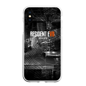 Чехол для iPhone XS Max матовый с принтом RESIDENT EVIL 7 в Курске, Силикон | Область печати: задняя сторона чехла, без боковых панелей | biohazard | biohazard 7 | crocodile | fang | game | hand | monster | new umbrella | resident evil | resident evil 7 | umbrella | umbrella corp | umbrella corporation | zombie