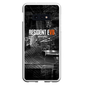 Чехол для Samsung S10E с принтом RESIDENT EVIL 7 в Курске, Силикон | Область печати: задняя сторона чехла, без боковых панелей | biohazard | biohazard 7 | crocodile | fang | game | hand | monster | new umbrella | resident evil | resident evil 7 | umbrella | umbrella corp | umbrella corporation | zombie