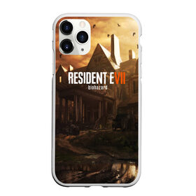 Чехол для iPhone 11 Pro матовый с принтом RESIDENT EVIL 7 в Курске, Силикон |  | biohazard | biohazard 7 | crocodile | fang | game | hand | monster | new umbrella | resident evil | resident evil 7 | umbrella | umbrella corp | umbrella corporation | zombie