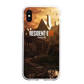 Чехол для iPhone XS Max матовый с принтом RESIDENT EVIL 7 в Курске, Силикон | Область печати: задняя сторона чехла, без боковых панелей | biohazard | biohazard 7 | crocodile | fang | game | hand | monster | new umbrella | resident evil | resident evil 7 | umbrella | umbrella corp | umbrella corporation | zombie