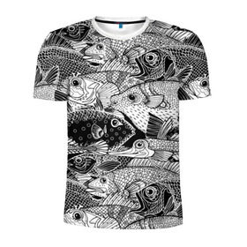 Мужская футболка 3D спортивная с принтом Рыбы в Курске, 100% полиэстер с улучшенными характеристиками | приталенный силуэт, круглая горловина, широкие плечи, сужается к линии бедра | beautiful | best | cool | depth | fashio | fish | graphics | pattern | picture | trendy | underwater | water | world | youth | белый | вода | глубина | графика | картинка | красивый | крутой | лучший | мир | мода | модный | молодёжная | подводный | рисуно