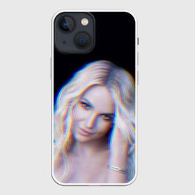 Чехол для iPhone 13 mini с принтом Britney Glitch в Курске,  |  | Тематика изображения на принте: britney | britneyspears | glitch | icon | jean | pop | princess | spears | usa | бритни | бритниспирс | глич | джин | поп | работа | спирс | сша