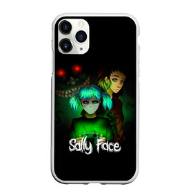 Чехол для iPhone 11 Pro матовый с принтом Sally Face в Курске, Силикон |  | blue | diane | face | fisher | gizmo | henry | johnson | killer | larry | sally | генри | гизмо | джонсон | диана | ларри | лицо | салли | фейс | фишер