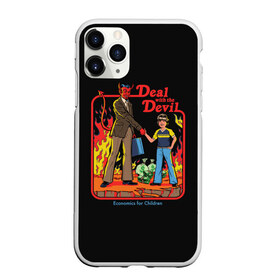 Чехол для iPhone 11 Pro матовый с принтом Devil Deal в Курске, Силикон |  | 80 е | 80s | 90 е | 90s | oldschool | retro | retrowave | stranger thing | vintage | винтаж | олдскул | ретро | ретровейв | странные дела