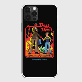 Чехол для iPhone 12 Pro Max с принтом Devil Deal в Курске, Силикон |  | 80 е | 80s | 90 е | 90s | oldschool | retro | retrowave | stranger thing | vintage | винтаж | олдскул | ретро | ретровейв | странные дела