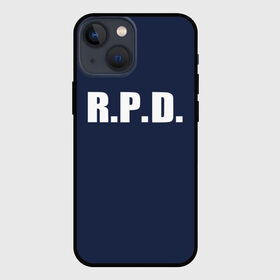 Чехол для iPhone 13 mini с принтом R.P.D. LEON S.KENNEDY в Курске,  |  | ada wong | biohazard | game | gamer | leon | logo | mistic | raccoon city | re2 | resident evil 2 | rpd | stars | umbrella | ада вонг | амбрелла | зомби | игра | мистика | ужасы