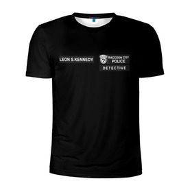 Мужская футболка 3D спортивная с принтом R.P.D. LEON S.KENNEDY в Курске, 100% полиэстер с улучшенными характеристиками | приталенный силуэт, круглая горловина, широкие плечи, сужается к линии бедра | Тематика изображения на принте: ada wong | biohazard | game | gamer | leon | logo | mistic | raccoon city | re2 | resident evil 2 | rpd | stars | umbrella | ада вонг | амбрелла | зомби | игра | мистика | ужасы