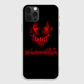 Чехол для iPhone 12 Pro Max с принтом Mushroomhead в Курске, Силикон |  | Тематика изображения на принте: ac dc | disturbed | linkin park | lp | metal | metallica | mushroomhead | music | pop | rap | rock | slipknot | song | метал | музыка | рок