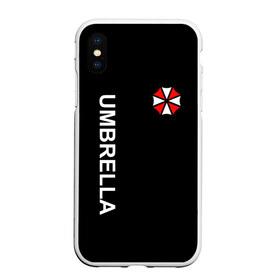 Чехол для iPhone XS Max матовый с принтом UMBRELLA CORP в Курске, Силикон | Область печати: задняя сторона чехла, без боковых панелей | ada wong | biohazard | game | gamer | leon | logo | mistic | raccoon city | re2 | resident evil 2 | rpd | stars | umbrella | ада вонг | амбрелла | зомби | игра | мистика | ужасы