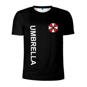 Мужская футболка 3D спортивная с принтом UMBRELLA CORP в Курске, 100% полиэстер с улучшенными характеристиками | приталенный силуэт, круглая горловина, широкие плечи, сужается к линии бедра | Тематика изображения на принте: ada wong | biohazard | game | gamer | leon | logo | mistic | raccoon city | re2 | resident evil 2 | rpd | stars | umbrella | ада вонг | амбрелла | зомби | игра | мистика | ужасы