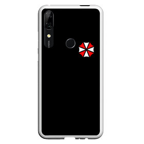 Чехол для Honor P Smart Z с принтом UMBRELLA CORP (НА СПИНЕ) в Курске, Силикон | Область печати: задняя сторона чехла, без боковых панелей | ada wong | biohazard | game | gamer | leon | logo | mistic | raccoon city | re2 | resident evil 2 | rpd | stars | umbrella | ада вонг | амбрелла | зомби | игра | мистика | ужасы