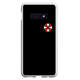 Чехол для Samsung S10E с принтом UMBRELLA CORP (НА СПИНЕ) в Курске, Силикон | Область печати: задняя сторона чехла, без боковых панелей | ada wong | biohazard | game | gamer | leon | logo | mistic | raccoon city | re2 | resident evil 2 | rpd | stars | umbrella | ада вонг | амбрелла | зомби | игра | мистика | ужасы