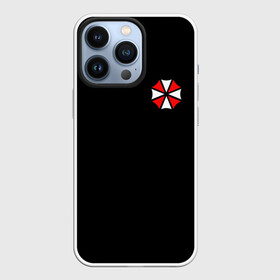 Чехол для iPhone 13 Pro с принтом UMBRELLA CORP (НА СПИНЕ) | ОБИТЕЛЬ ЗЛА в Курске,  |  | Тематика изображения на принте: ada wong | biohazard | game | gamer | leon | logo | mistic | raccoon city | re2 | resident evil 2 | rpd | stars | umbrella | ада вонг | амбрелла | зомби | игра | мистика | ужасы