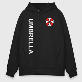 Мужское худи Oversize хлопок с принтом UMBRELLA CORP в Курске, френч-терри — 70% хлопок, 30% полиэстер. Мягкий теплый начес внутри —100% хлопок | боковые карманы, эластичные манжеты и нижняя кромка, капюшон на магнитной кнопке | ada wong | biohazard | game | gamer | leon | logo | mistic | raccoon city | re2 | resident evil 2 | rpd | stars | umbrella | ада вонг | амбрелла | зомби | игра | мистика | ужасы