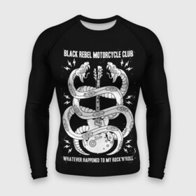 Мужской рашгард 3D с принтом Black Rebel Motorcycle Club в Курске,  |  | black rebel motorcycle club | brmc | rock | группы | инди | музыка | рок | рок н ролл