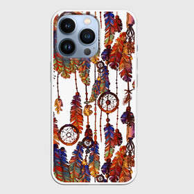 Чехол для iPhone 13 Pro с принтом Бохо в Курске,  |  | boho | hippie | белый | бохо | бусы | винтаж | графика | индейцы | искусство | камни | картинка | крутой | ловцы | лучший | милитари | мода | модный | молодёжная | ожелелье | перья | рисунок | сафари | снов