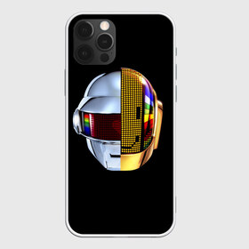 Чехол для iPhone 12 Pro Max с принтом Daft Punk в Курске, Силикон |  | daft punk | electronic | house | human | music | robot | дафт панк | музыка | синти поп | хаус | электроника