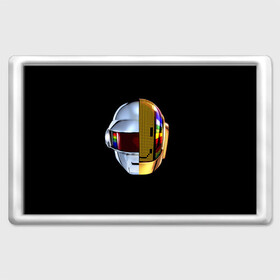 Магнит 45*70 с принтом Daft Punk в Курске, Пластик | Размер: 78*52 мм; Размер печати: 70*45 | daft punk | electronic | house | human | music | robot | дафт панк | музыка | синти поп | хаус | электроника