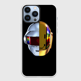 Чехол для iPhone 13 Pro Max с принтом Daft Punk в Курске,  |  | daft punk | electronic | house | human | music | robot | дафт панк | музыка | синти поп | хаус | электроника