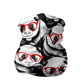 Бандана-труба 3D с принтом Панды в красных очках в Курске, 100% полиэстер, ткань с особыми свойствами — Activecool | плотность 150‒180 г/м2; хорошо тянется, но сохраняет форму | Тематика изображения на принте: animals | bears | funny | head | muzzl | pandas | red | весёлые | взгляд | голова | графика | животные | искусство | картинка | красивый | красные | крутой | медведи | мода | модный | молодёжная | очки | панды | рисунок