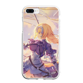 Чехол для iPhone 7Plus/8 Plus матовый с принтом Fate Grand Order в Курске, Силикон | Область печати: задняя сторона чехла, без боковых панелей | anime | fate grand order | manga | saber | аниме | арчер | ассасин | великий приказ | лансер | лунный свет в потерянной комнате | манга | первая миссия | судьба великая кампания | сэйбер