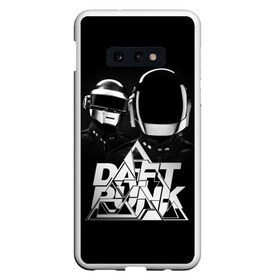 Чехол для Samsung S10E с принтом Daft Punk в Курске, Силикон | Область печати: задняя сторона чехла, без боковых панелей | daft punk | electronic | house | human | music | robot | дафт панк | музыка | синти поп | хаус | электроника