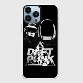 Чехол для iPhone 13 Pro Max с принтом Daft Punk в Курске,  |  | daft punk | electronic | house | human | music | robot | дафт панк | музыка | синти поп | хаус | электроника