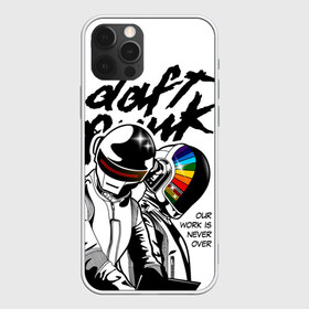 Чехол для iPhone 12 Pro Max с принтом Daft Punk в Курске, Силикон |  | daft punk | electronic | house | human | music | robot | дафт панк | музыка | синти поп | хаус | электроника