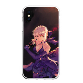 Чехол для iPhone XS Max матовый с принтом Fate Grand Order в Курске, Силикон | Область печати: задняя сторона чехла, без боковых панелей | anime | fate grand order | manga | saber | аниме | арчер | ассасин | великий приказ | лансер | лунный свет в потерянной комнате | манга | первая миссия | судьба великая кампания | сэйбер