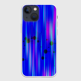 Чехол для iPhone 13 mini с принтом neon strokes в Курске,  |  | abstract | abstraction | comb | cyberpunk | texture | абстракция | бронь | броня | кибер панк | соты | стальные соты | текстуры