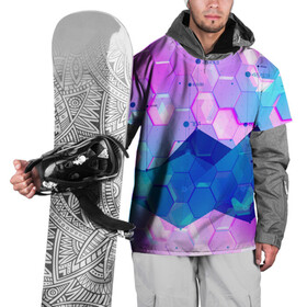 Накидка на куртку 3D с принтом БРОНЯ в Курске, 100% полиэстер |  | abstract | abstraction | comb | cyberpunk | texture | абстракция | бронь | броня | кибер панк | соты | стальные соты | текстуры