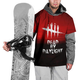 Накидка на куртку 3D с принтом DEAD BY DAYLIGHT в Курске, 100% полиэстер |  | Тематика изображения на принте: dead by daylight | game | hillbilly | maniacs | trapper | wraith | деревенщина | игра | мертвые днем | охотник | призрак