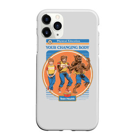 Чехол для iPhone 11 Pro матовый с принтом Lycanthropy в Курске, Силикон |  | 80 е | 80s | 90 е | 90s | oldschool | retro | retrowave | stranger thing | vintage | винтаж | олдскул | ретро | ретровейв | странные дела