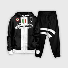 Детский костюм 3D с принтом Ювентус в Курске,  |  | bianconeri | juve | juventus | италия | роналду | серия а | турин | форма | футбол | футболист | футбольная | футбольный клуб | черно белые | юве | ювентус