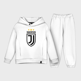 Детский костюм хлопок Oversize с принтом Ювентус в Курске,  |  | bianconeri | juve | juventus | италия | роналду | серия а | турин | форма | футбол | футболист | футбольная | футбольный клуб | черно белые | юве | ювентус