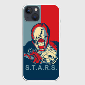 Чехол для iPhone 13 с принтом STAAARS в Курске,  |  | ada wong | biohazard | game | gamer | leon | logo | mistic | nemesis | raccoon city | re2 | resident evil 2 | rpd | stars | umbrella | ада вонг | амбрелла | зомби | игра | мистика | ужасы