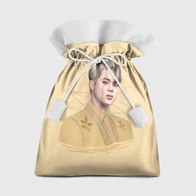 Подарочный 3D мешок с принтом Park Jimin в Курске, 100% полиэстер | Размер: 29*39 см | Тематика изображения на принте: bts | k pop | korean | music | park jimin | бтс | гуси | гусси | гучи | гуччи | кей поп | коллаб | корея | парк джимин