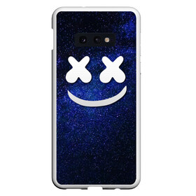 Чехол для Samsung S10E с принтом Marshmello Cosmos в Курске, Силикон | Область печати: задняя сторона чехла, без боковых панелей | marshmello | диджей | звезды | клуб | клубная музыка | космос | маршмеллоу | маршмэлло | маршмэллоу | музыка | небо | ночь | электронная