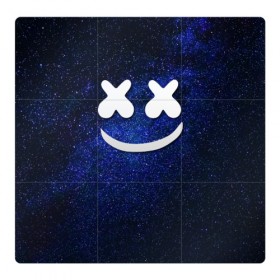 Магнитный плакат 3Х3 с принтом Marshmello Cosmos в Курске, Полимерный материал с магнитным слоем | 9 деталей размером 9*9 см | Тематика изображения на принте: marshmello | диджей | звезды | клуб | клубная музыка | космос | маршмеллоу | маршмэлло | маршмэллоу | музыка | небо | ночь | электронная