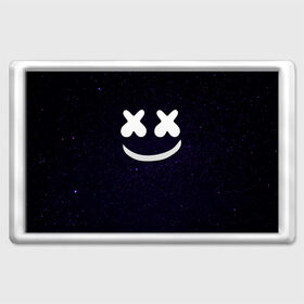 Магнит 45*70 с принтом Marshmello Cosmos в Курске, Пластик | Размер: 78*52 мм; Размер печати: 70*45 | Тематика изображения на принте: marshmello | диджей | звезды | клуб | клубная музыка | космос | маршмеллоу | маршмэлло | маршмэллоу | музыка | небо | ночь | электронная