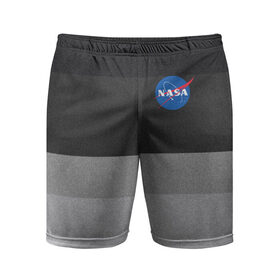Мужские шорты 3D спортивные с принтом NASA в Курске,  |  | nasa | space x | spacex | астронавт | астронавтика | вселенная | галактика | космонавт | космонавтика | космос | луна | марс | наса