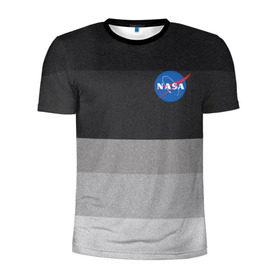 Мужская футболка 3D спортивная с принтом NASA в Курске, 100% полиэстер с улучшенными характеристиками | приталенный силуэт, круглая горловина, широкие плечи, сужается к линии бедра | nasa | space x | spacex | астронавт | астронавтика | вселенная | галактика | космонавт | космонавтика | космос | луна | марс | наса