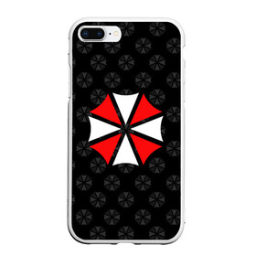 Чехол для iPhone 7Plus/8 Plus матовый с принтом UMBRELLA CORP в Курске, Силикон | Область печати: задняя сторона чехла, без боковых панелей | ada wong | biohazard | leon | nemesis | project resistance | raccoon city | re | re3 | resident evil | resident evil 3 | rpd | stars | umbrella | ада вонг | амбрелла | немезис | ужасы