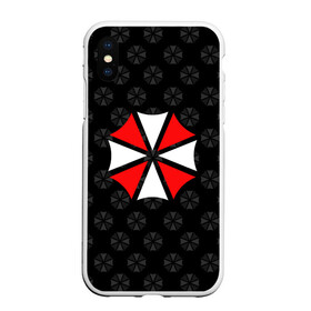 Чехол для iPhone XS Max матовый с принтом UMBRELLA CORP в Курске, Силикон | Область печати: задняя сторона чехла, без боковых панелей | ada wong | biohazard | leon | nemesis | project resistance | raccoon city | re | re3 | resident evil | resident evil 3 | rpd | stars | umbrella | ада вонг | амбрелла | немезис | ужасы