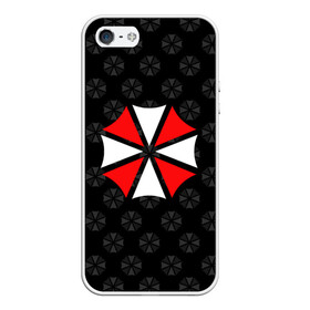 Чехол для iPhone 5/5S матовый с принтом UMBRELLA CORP в Курске, Силикон | Область печати: задняя сторона чехла, без боковых панелей | ada wong | biohazard | leon | nemesis | project resistance | raccoon city | re | re3 | resident evil | resident evil 3 | rpd | stars | umbrella | ада вонг | амбрелла | немезис | ужасы