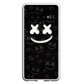 Чехол для Samsung Galaxy S10 с принтом Marshmello Cosmos в Курске, Силикон | Область печати: задняя сторона чехла, без боковых панелей | Тематика изображения на принте: marshmello | диджей | звезды | клуб | клубная музыка | космос | маршмеллоу | маршмэлло | маршмэллоу | музыка | небо | ночь | электронная