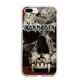 Чехол для iPhone 7Plus/8 Plus матовый с принтом Iron Maiden в Курске, Силикон | Область печати: задняя сторона чехла, без боковых панелей | бас | британия | брюс дикинсон | гитара | группа | дева | железная | метал | нико макбрэйн | рок | стив харрис | хеви | яник герс